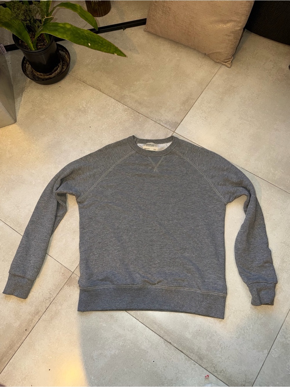 Men's Heather Gray Crewneck Sweatshirt - Classic Casual